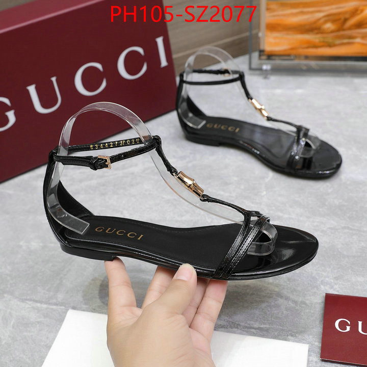 Women Shoes-Gucci shop the best high authentic quality replica ID: SZ2077 $: 105USD
