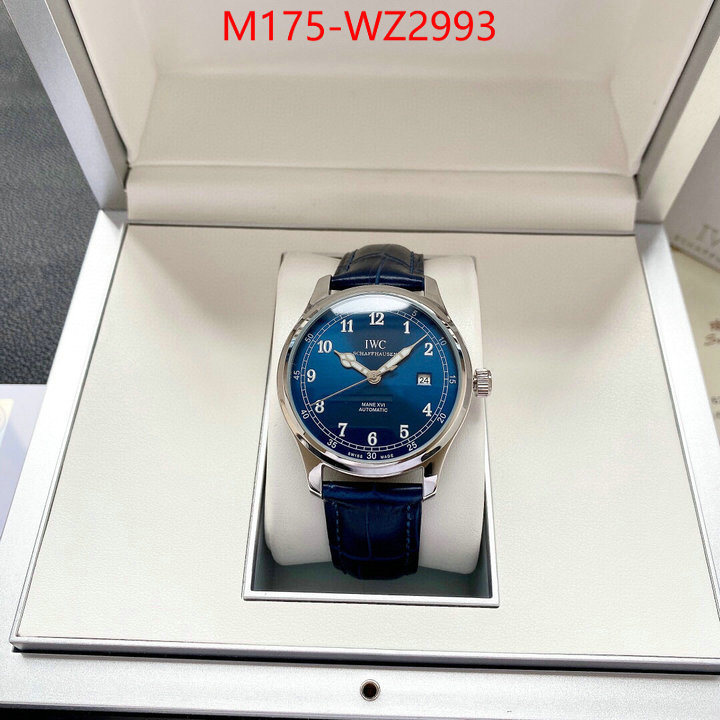 Watch(4A)-IWC best quality fake ID: WZ2993 $: 175USD-shoes yupoo Watch(4A)-IWC best quality fake ID: WZ2993 $: 175USD