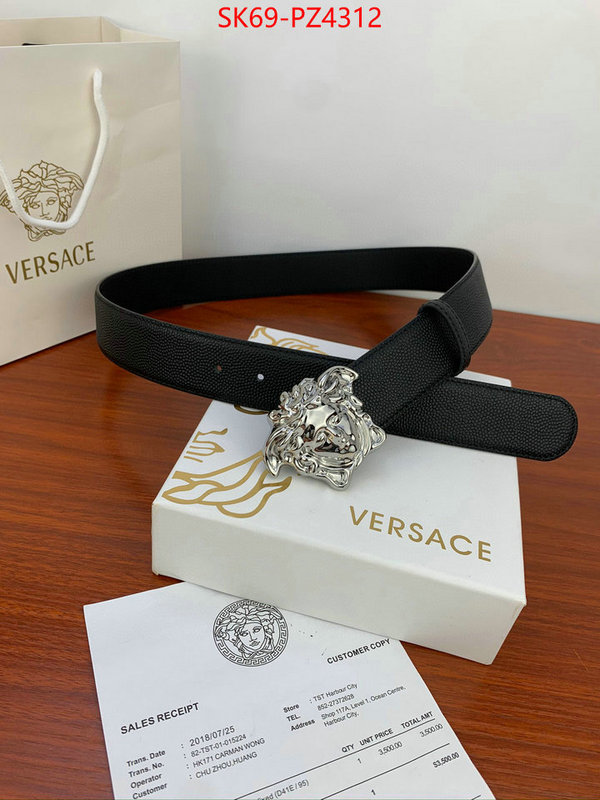 Belts-Versace sell high quality ID: PZ4312 $: 69USD