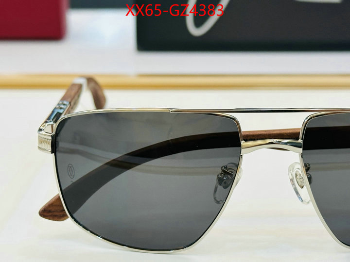 Glasses-Cartier 1:1 replica wholesale ID: GZ4383 $: 65USD
