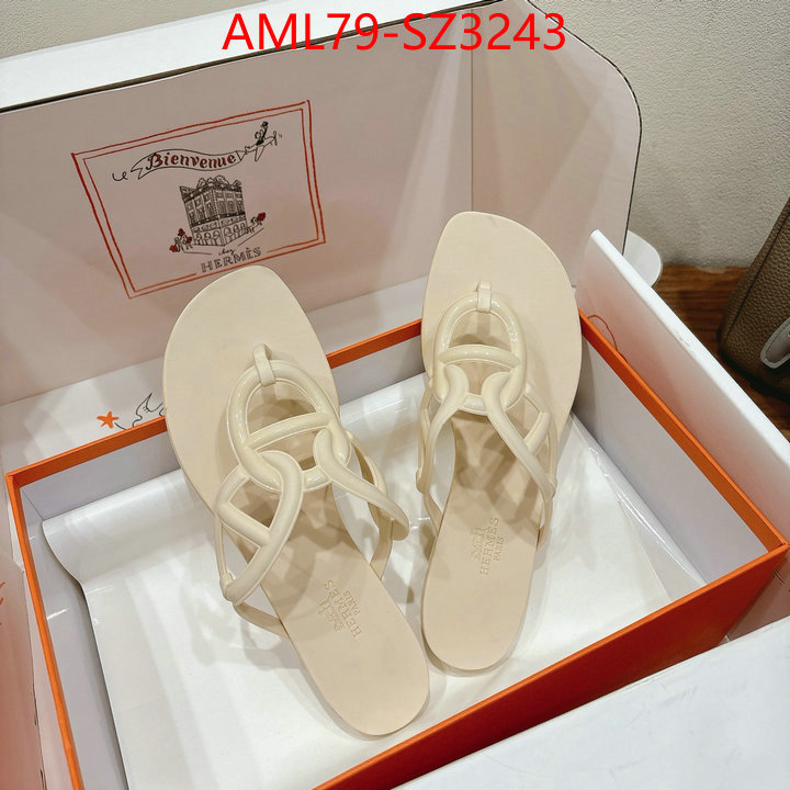 Women Shoes-Hermes designer 1:1 replica ID: SZ3243 $: 79USD