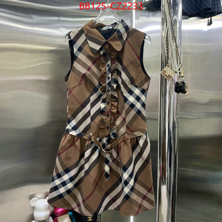 Clothing-Burberry hot sale ID: CZ2233 $: 125USD