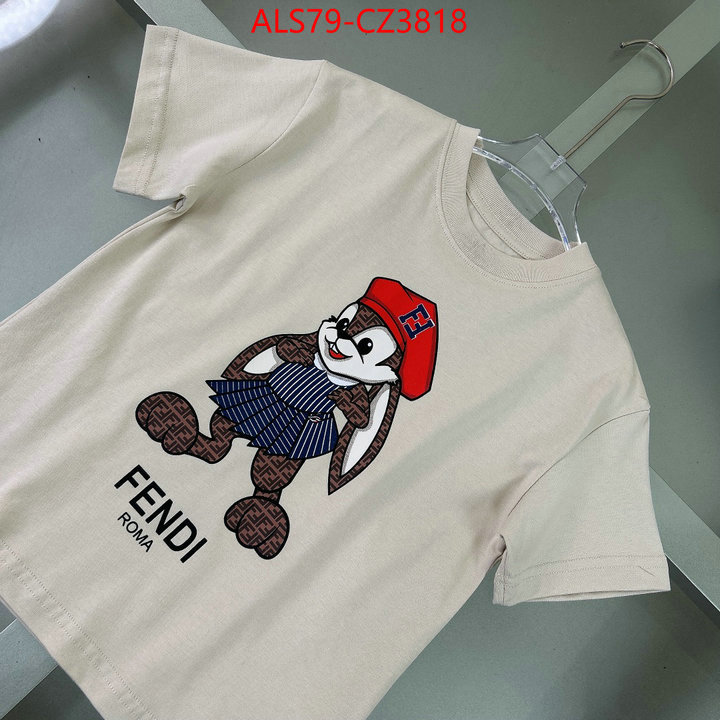 Kids clothing-Fendi unsurpassed quality ID: CZ3818 $: 79USD