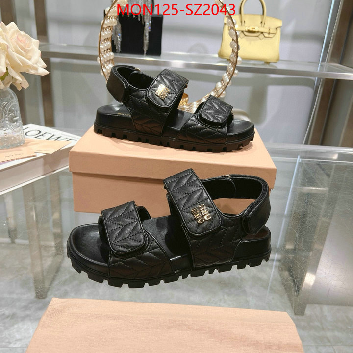 Women Shoes-Miu Miu where can you buy replica ID: SZ2043 $: 125USD
