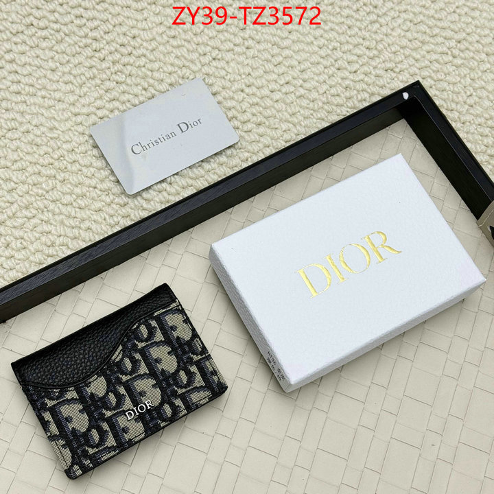 Dior Bags(4A)-Wallet- replica sale online ID: TZ3572 $: 39USD,
