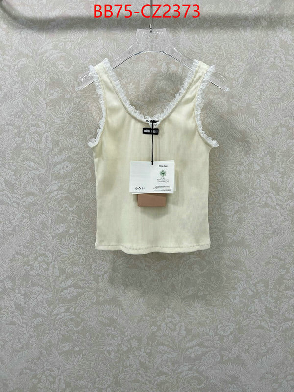 Clothing-MIU MIU top quality ID: CZ2373 $: 75USD