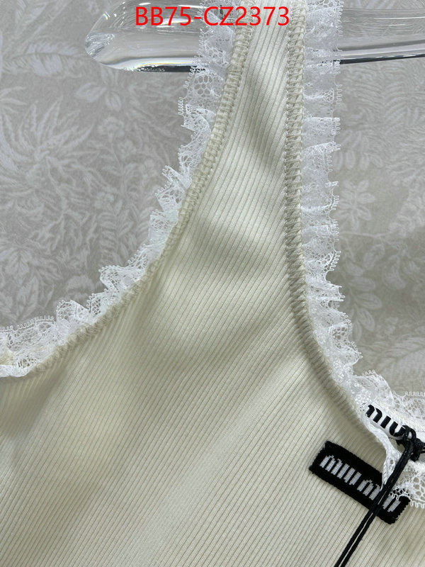 Clothing-MIU MIU top quality ID: CZ2373 $: 75USD