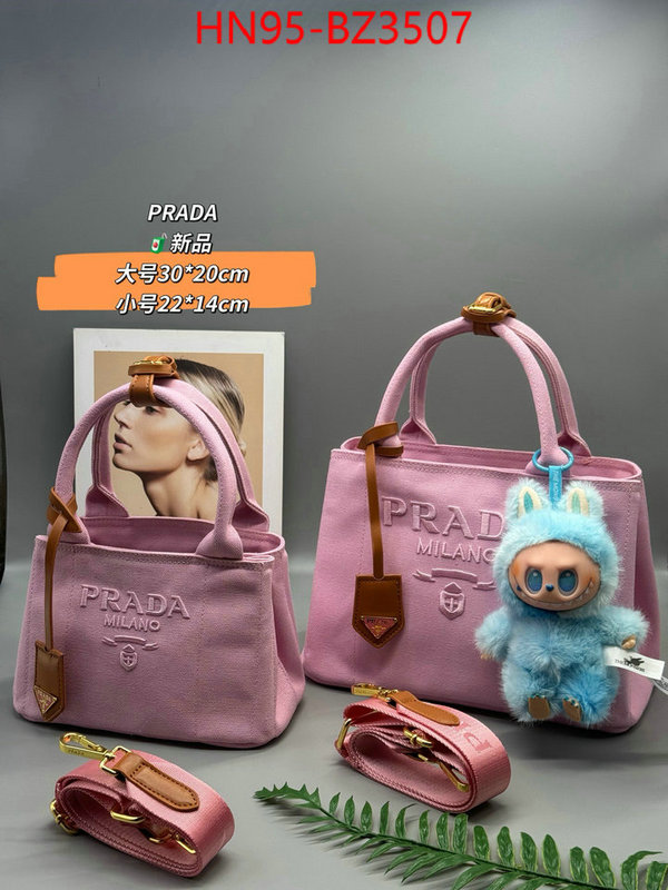 Prada Bags(4A)-Handbag- what ID: BZ3507