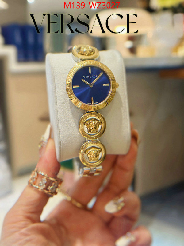 Watch(4A)-Versace 2024 luxury replicas ID: WZ3027 $: 139USD