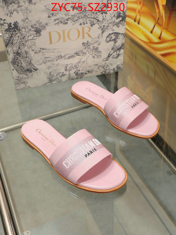 Women Shoes-Dior shop the best high authentic quality replica ID: SZ2930 $: 75USD