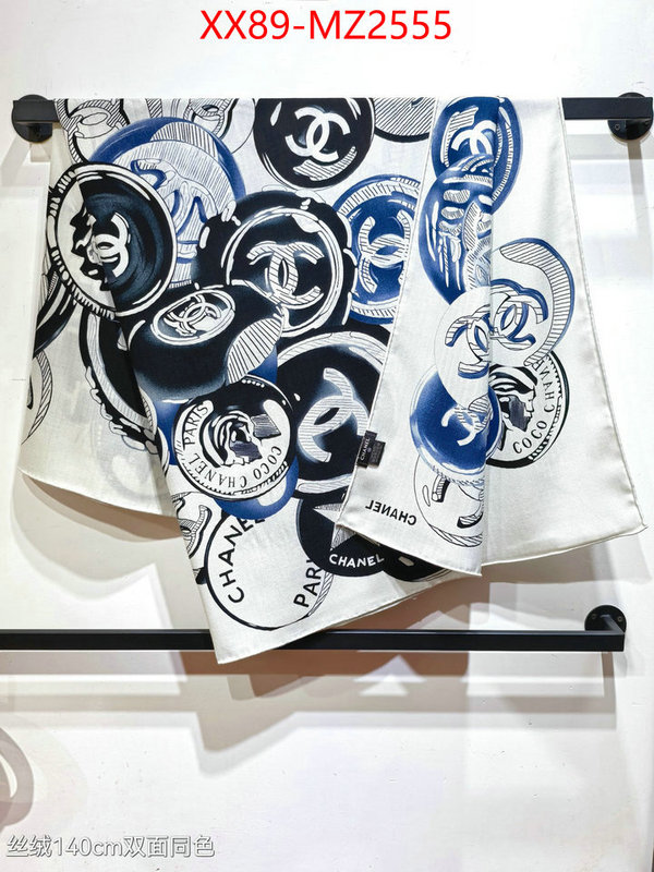 Scarf-Chanel the quality replica ID: MZ2555 $: 89USD