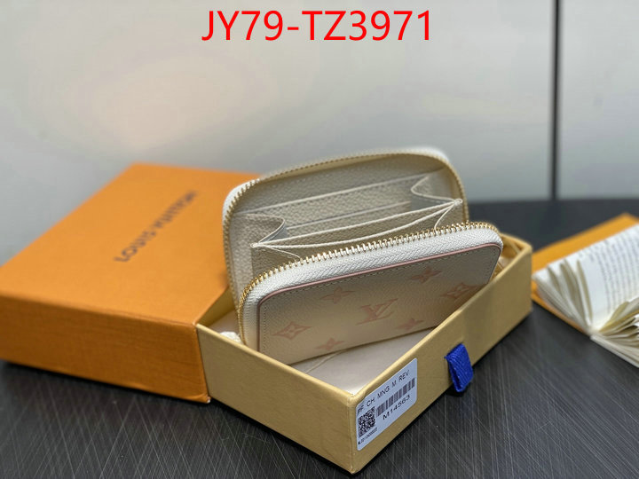 LV Bags(TOP)-Wallet wholesale designer shop ID: TZ3971 $: 79USD,