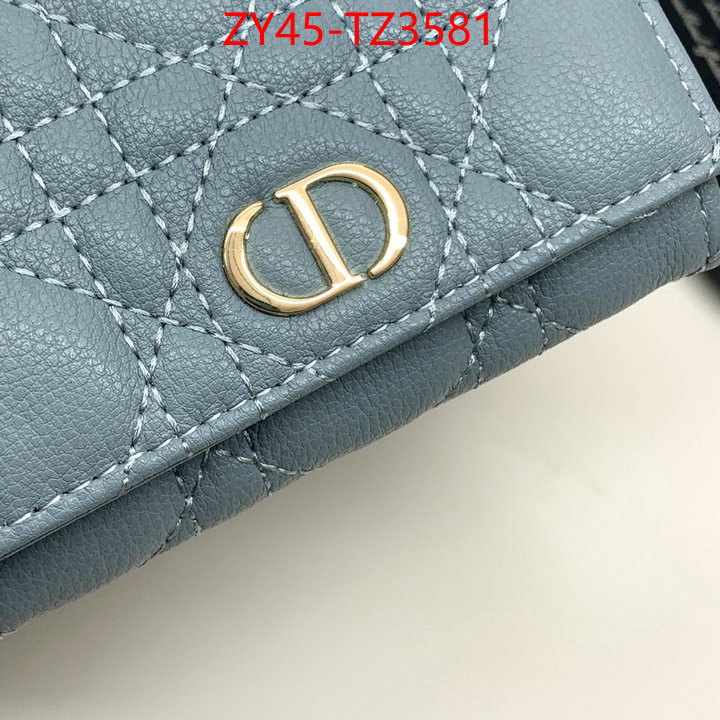 Dior Bags(4A)-Wallet- high quality aaaaa replica ID: TZ3581 $: 45USD,