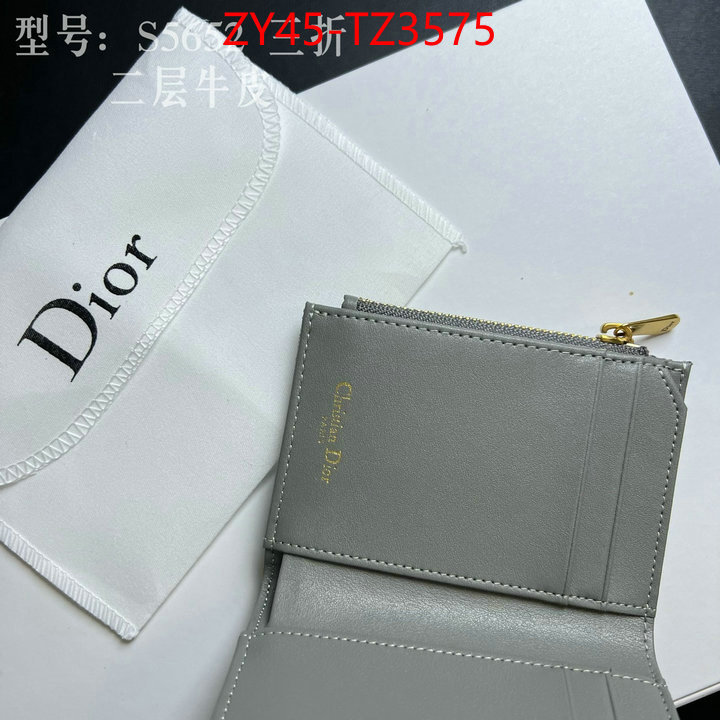 Dior Bags(4A)-Wallet- flawless ID: TZ3575 $: 45USD,