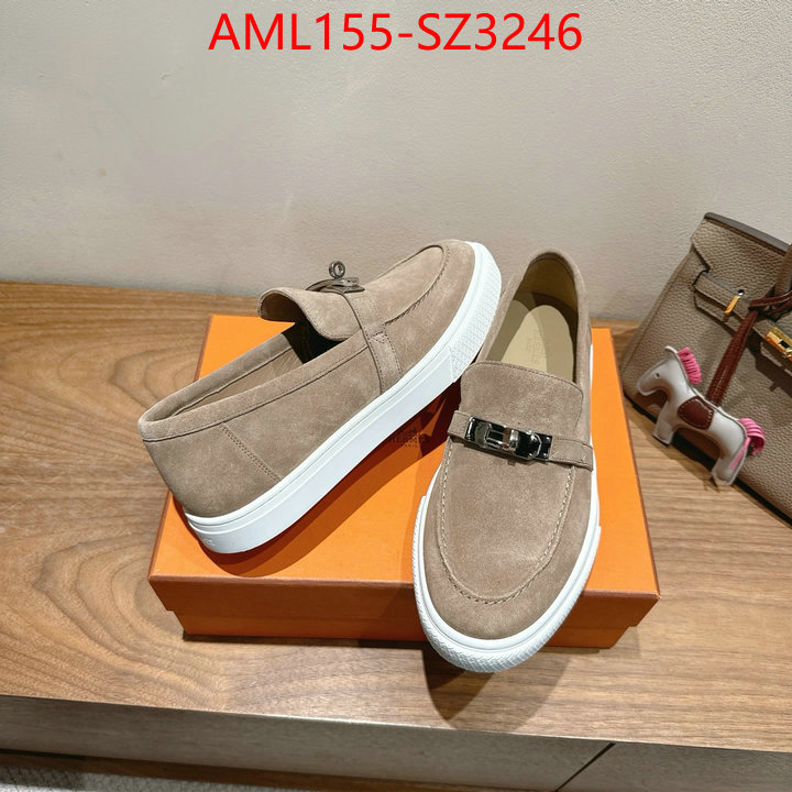 Men Shoes-Hermes replica wholesale ID: SZ3246 $: 155USD