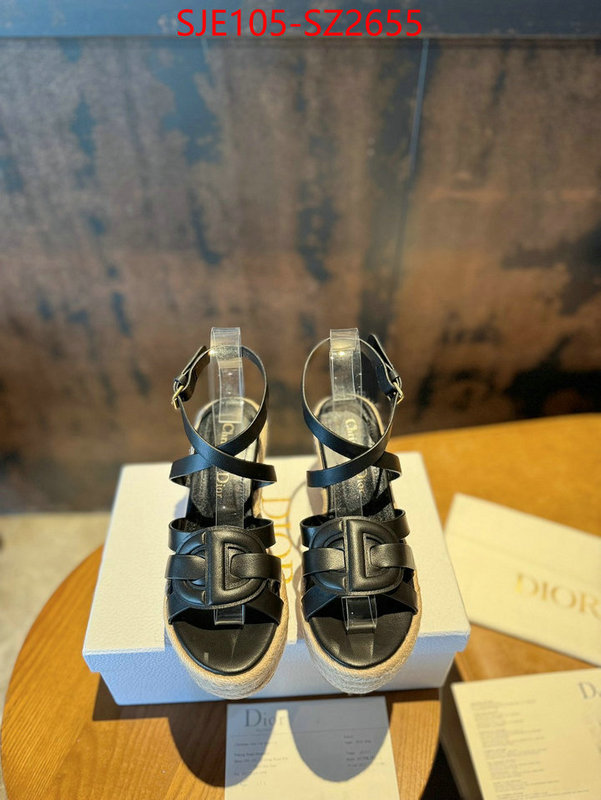 Women Shoes-Dior cheap high quality replica ID: SZ2655 $: 105USD