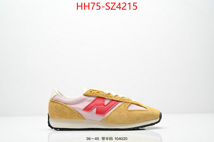 Men Shoes-New Balance where can you buy replica ID: SZ4215 $: 75USD