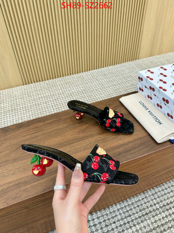 Women Shoes-LV the quality replica ID: SZ2662 $: 89USD