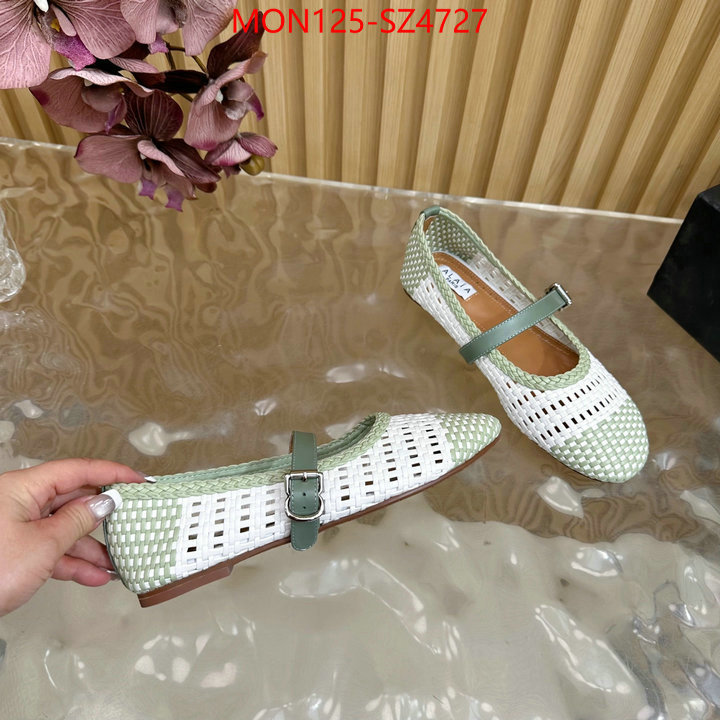 Women Shoes-ALAIA high quality perfect ID: SZ4727 $: 125USD
