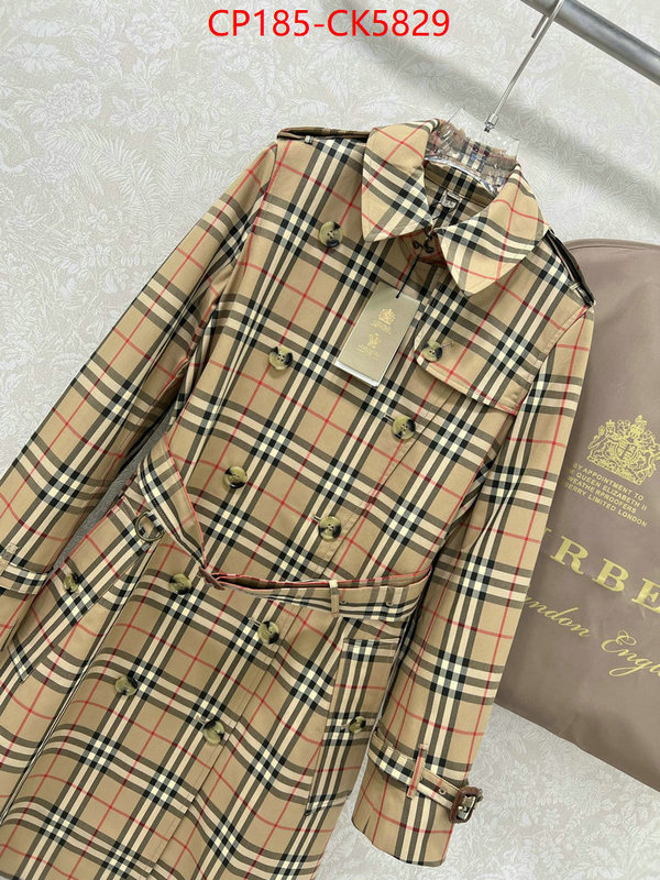 Clothing-Burberry best quality designer ID: CK5829 $: 185USD