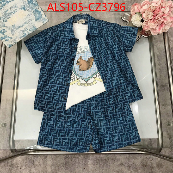 Kids clothing-Fendi sale outlet online ID: CZ3796 $: 105USD