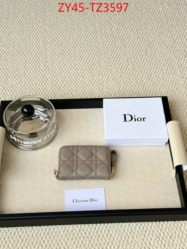 Dior Bags(4A)-Wallet- new designer replica ID: TZ3597 $: 45USD,