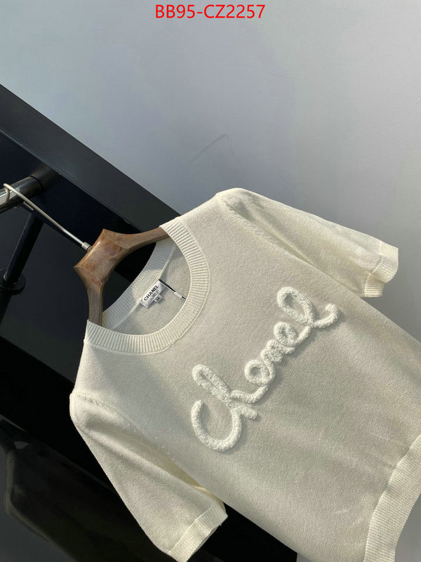 Clothing-Chanel quality aaaaa replica ID: CZ2257 $: 95USD