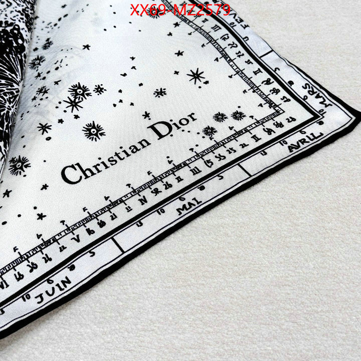 Scarf-Dior 2024 luxury replicas ID: MZ2579 $: 69USD