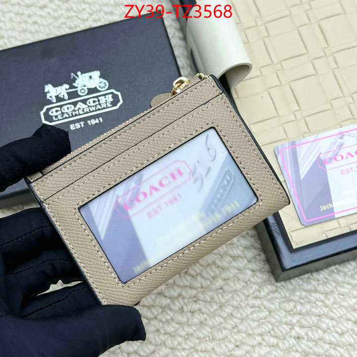 Coach Bags(4A)-Wallet high quality replica ID: TZ3568 $: 39USD,