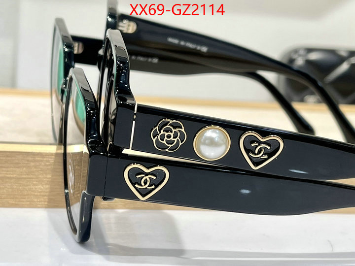 Glasses-Chanel aaaaa class replica ID: GZ2114 $: 69USD
