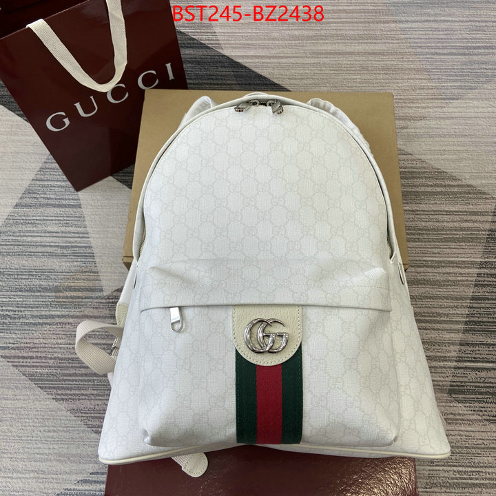 Gucci Bags(TOP)-Backpack- what's the best to buy replica ID: BZ2438 $: 245USD,