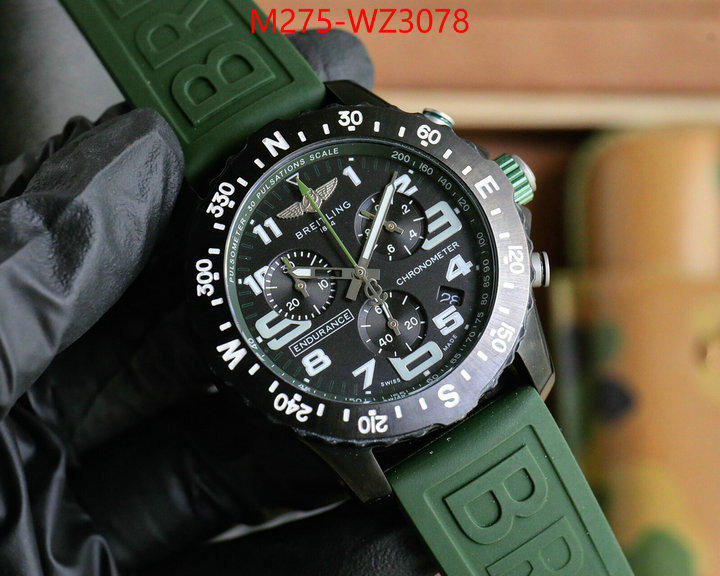 Watch(TOP)-Breitling shop the best high authentic quality replica ID: WZ3078 $: 275USD