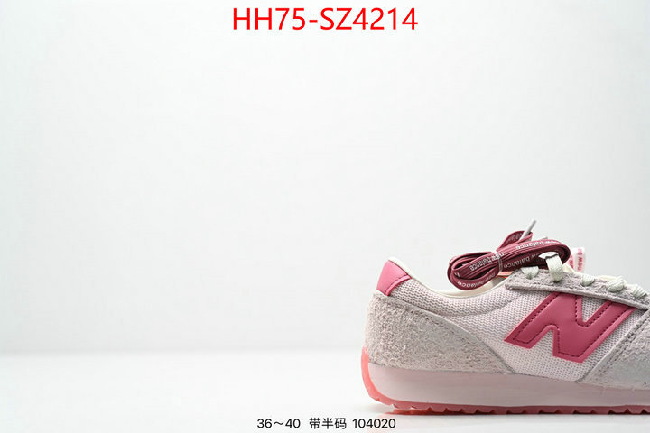 Women Shoes-New Balance where can i buy the best 1:1 original ID: SZ4214 $: 75USD