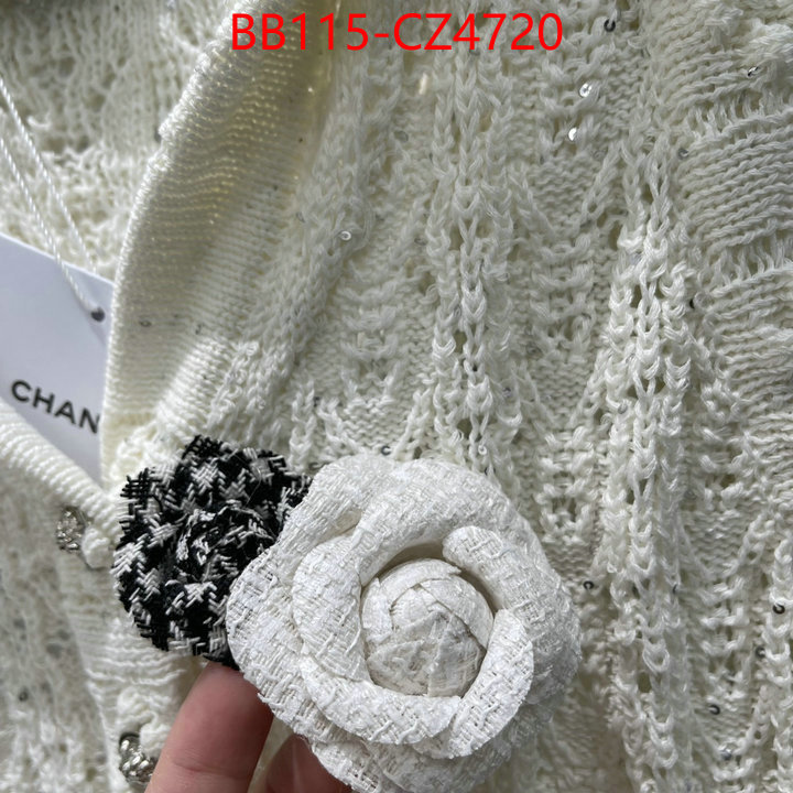 Clothing-Chanel high quality happy copy ID: CZ4720 $: 115USD