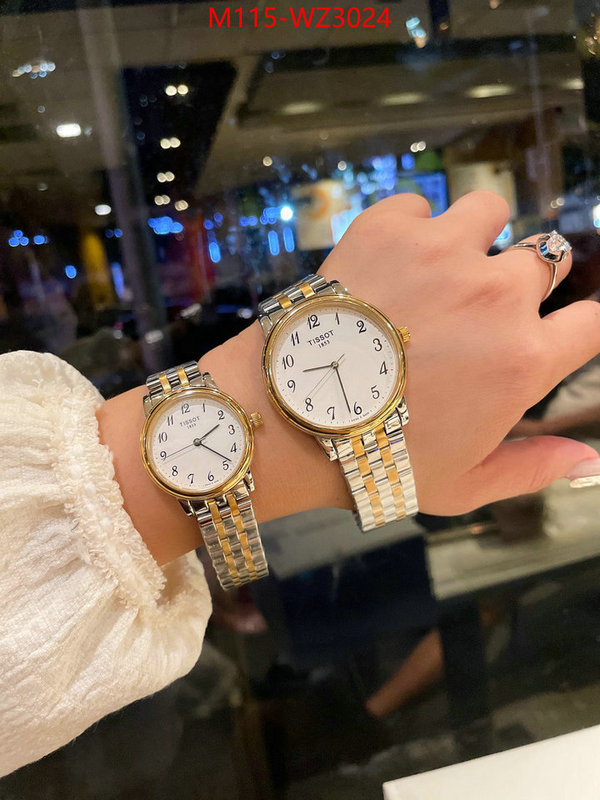 Watch(4A)-Tissot wholesale sale ID: WZ3024 $: 115USD