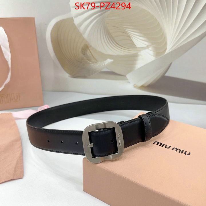 Belts-MIU MIU where can i buy ID: PZ4294 $: 79USD