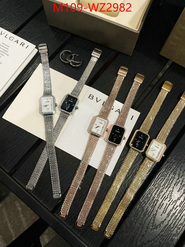 Watch(4A)-Chanel designer replica ID: WZ2982 $: 109USD