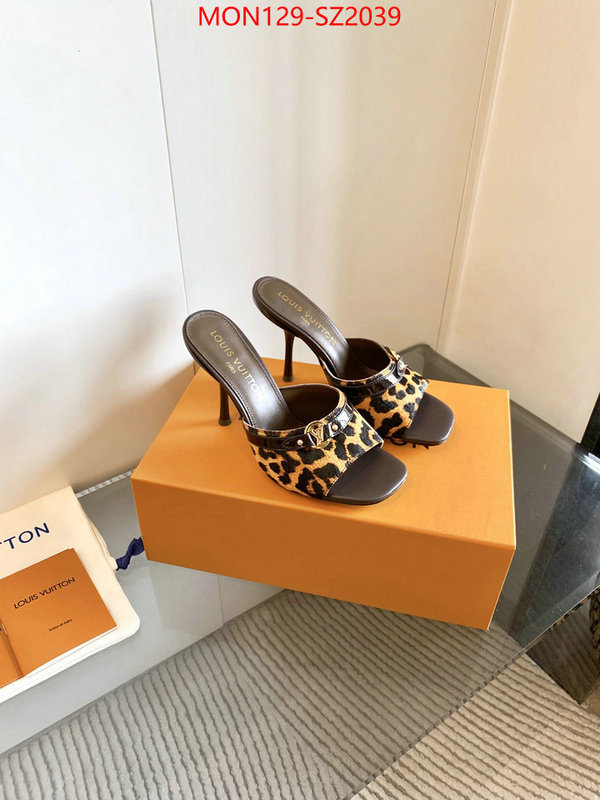 Women Shoes-LV luxury fake ID: SZ2039 $: 129USD