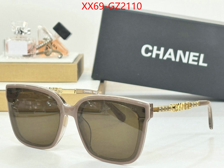 Glasses-Chanel shop designer replica ID: GZ2110 $: 69USD