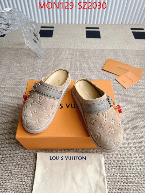 Women Shoes-LV designer wholesale replica ID: SZ2030 $: 129USD