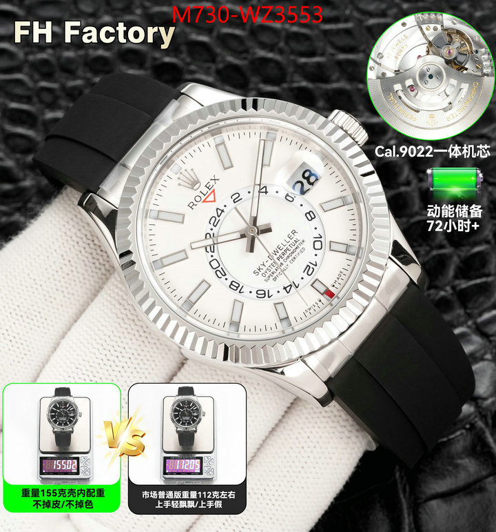 Watch(TOP)-Rolex 7 star quality designer replica ID: WZ3553 $: 730USD