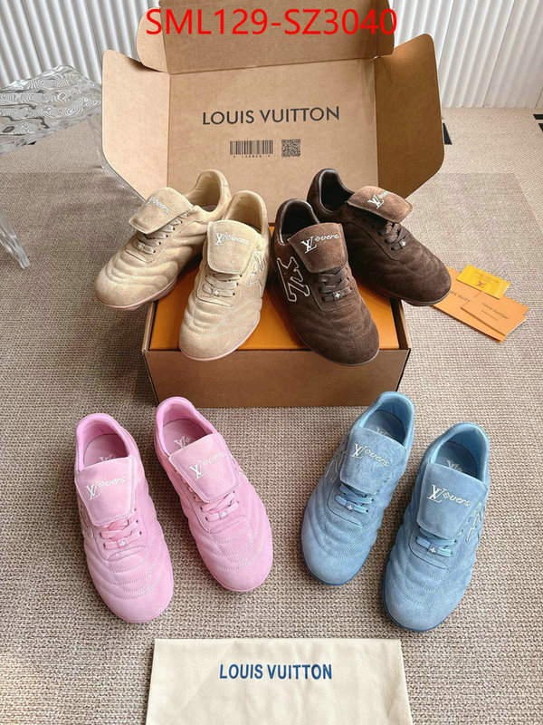Women Shoes-LV first top ID: SZ3040 $: 129USD