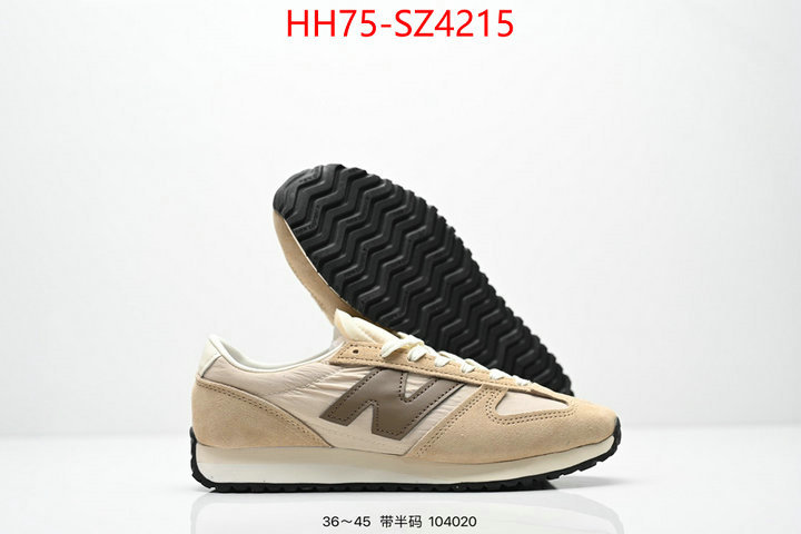 Men Shoes-New Balance where can you buy replica ID: SZ4215 $: 75USD