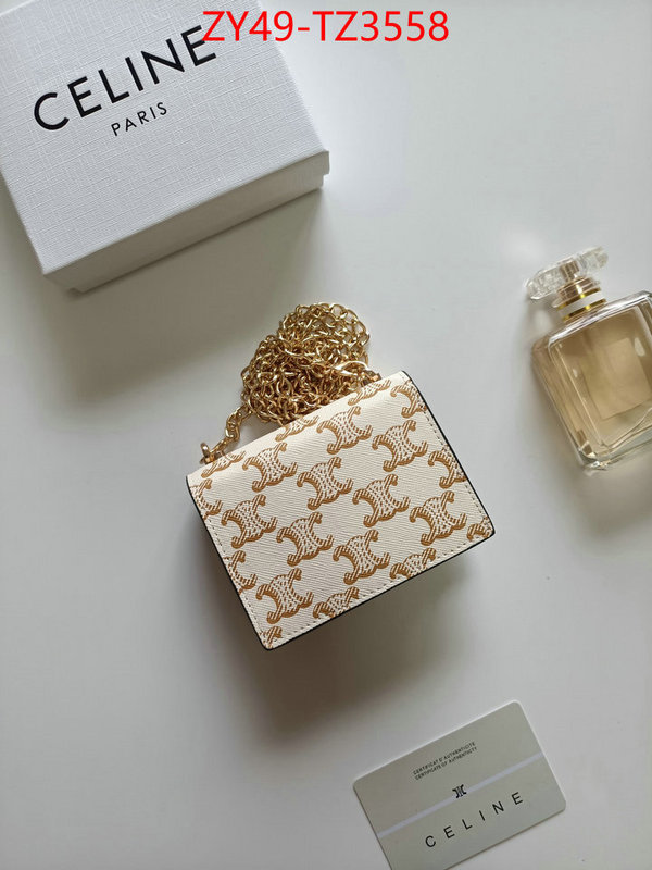 CELINE Bags(4A)-Wallet designer high replica ID: TZ3558 $: 49USD,