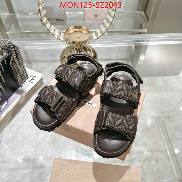 Women Shoes-Miu Miu where can you buy replica ID: SZ2043 $: 125USD