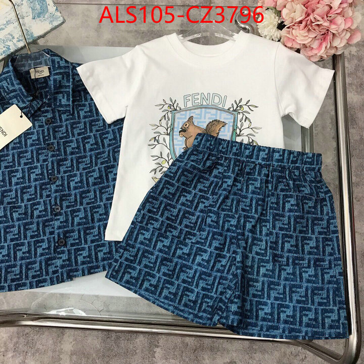 Kids clothing-Fendi sale outlet online ID: CZ3796 $: 105USD