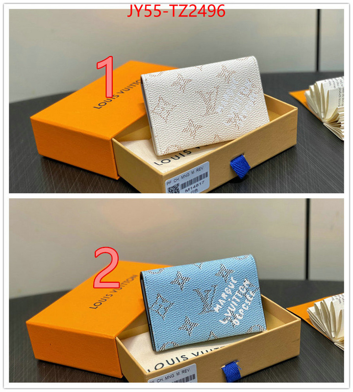 LV Bags(TOP)-Wallet where should i buy to receive ID: TZ2496 $: 55USD,