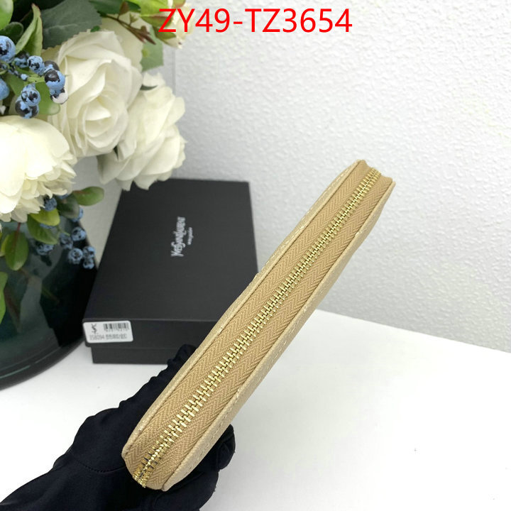 YSL Bags(4A)-Wallet- shop cheap high quality 1:1 replica ID: TZ3654 $: 49USD,