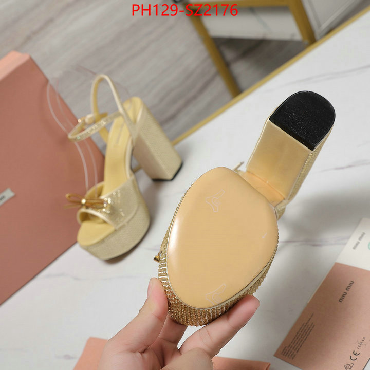 Women Shoes-Miu Miu 1:1 replica wholesale ID: SZ2176 $: 129USD