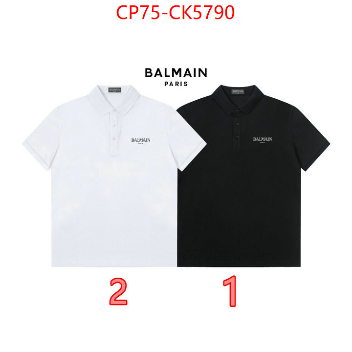 Clothing-Balmain 2024 replica wholesale cheap sales online ID: CK5790 $: 75USD
